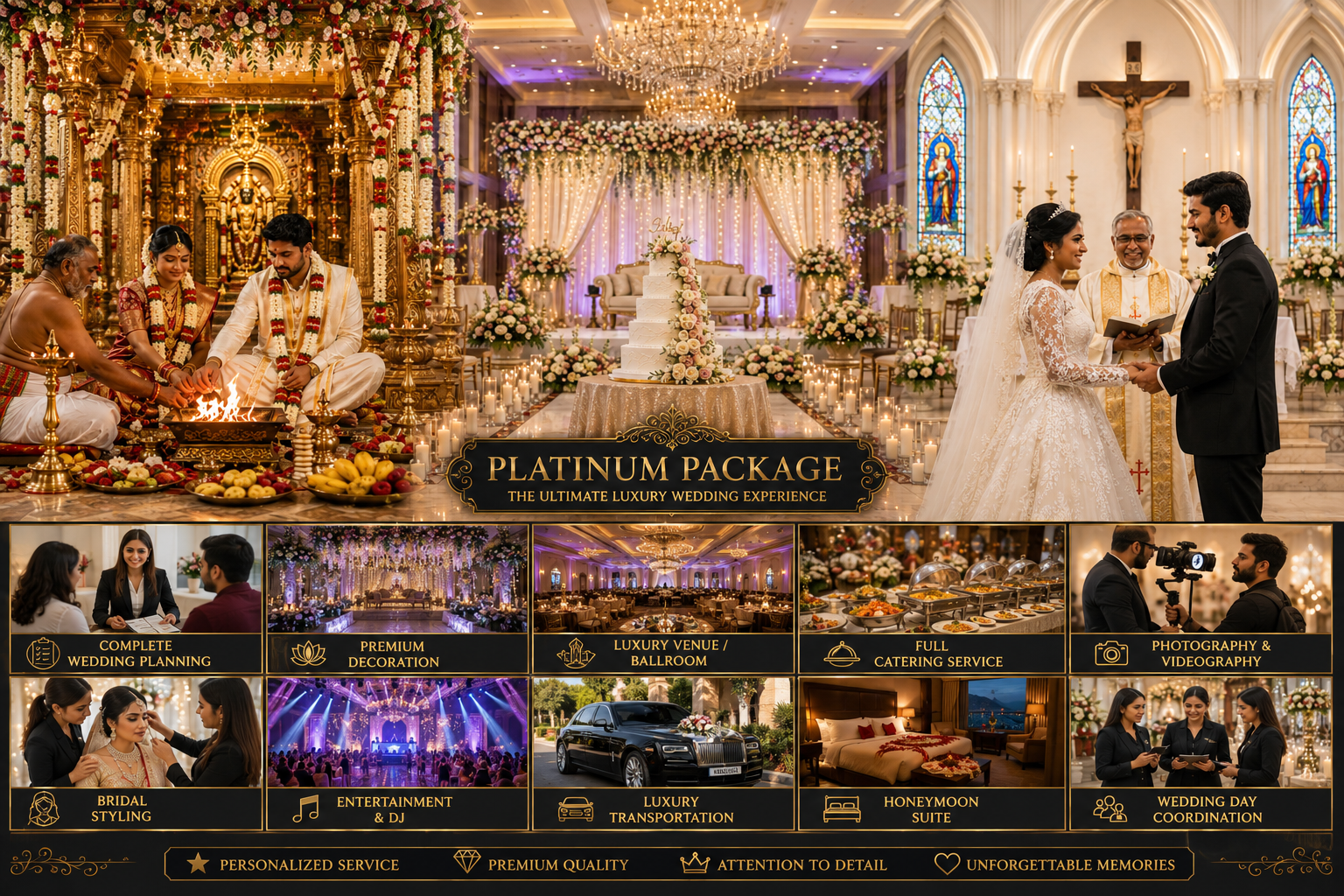 Platinum Wedding Package